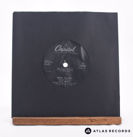 Matt Monro What To Do? 7" Vinyl Record - In Sleeve