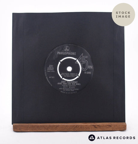 Matt Monro Yesterday 7" Vinyl Record - Reverse Of Sleeve