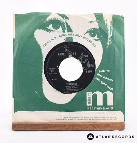 Matt Monro - Yesterday - 7" Vinyl Record - VG+/VG+