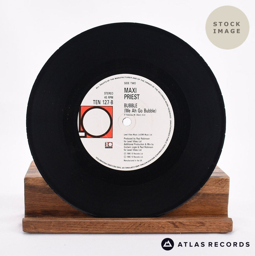 Maxi Priest In The Springtime 7" Vinyl Record - Record B Side