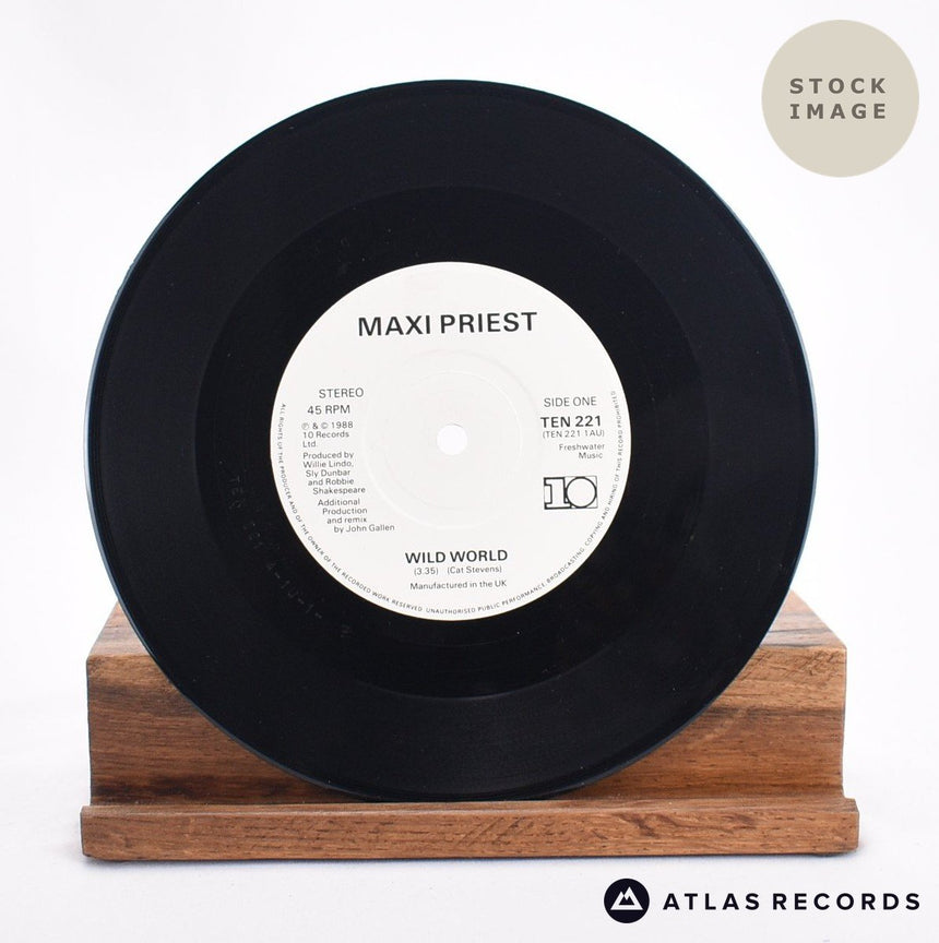 Maxi Priest Wild World 7" Vinyl Record - Record A Side