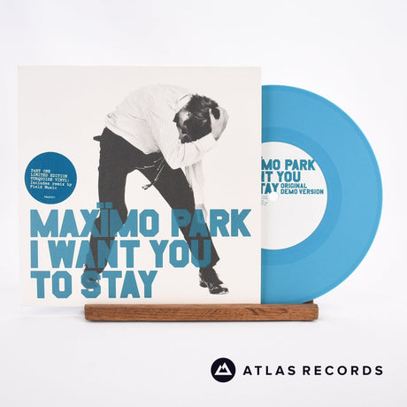 Maxïmo Park I Want You To Stay 7" Vinyl Record - Front Cover & Record