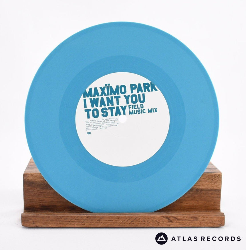 Maxïmo Park - I Want You To Stay - 7" Vinyl Record - NM/NM