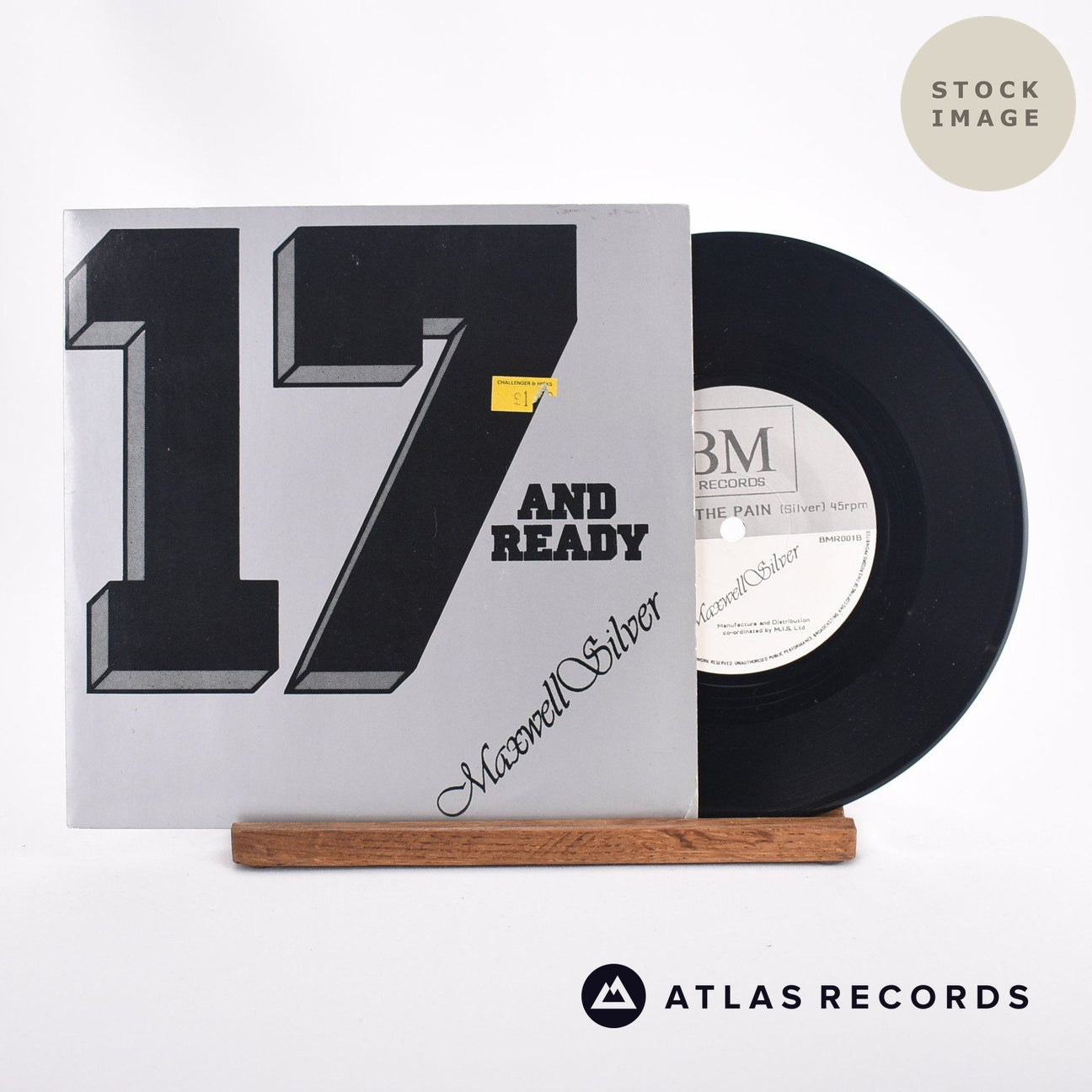 Maxwell Silver 17 And Ready 7" Vinyl Record - Sleeve & Record Side-By-Side