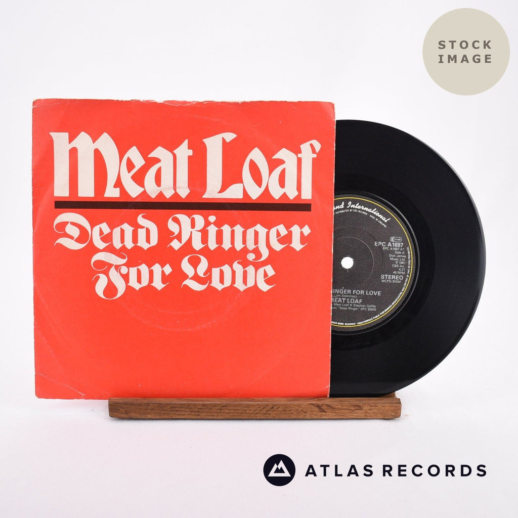 Meat Loaf Dead Ringer For Love Vinyl Record - Sleeve & Record Side-By-Side