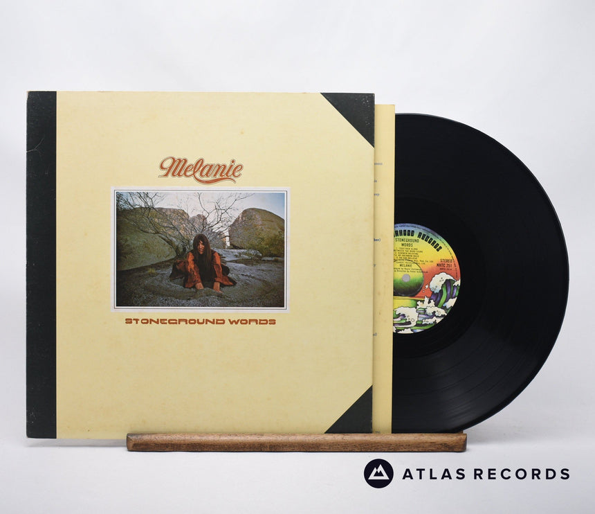 Melanie Stoneground Words LP Vinyl Record - Front Cover & Record