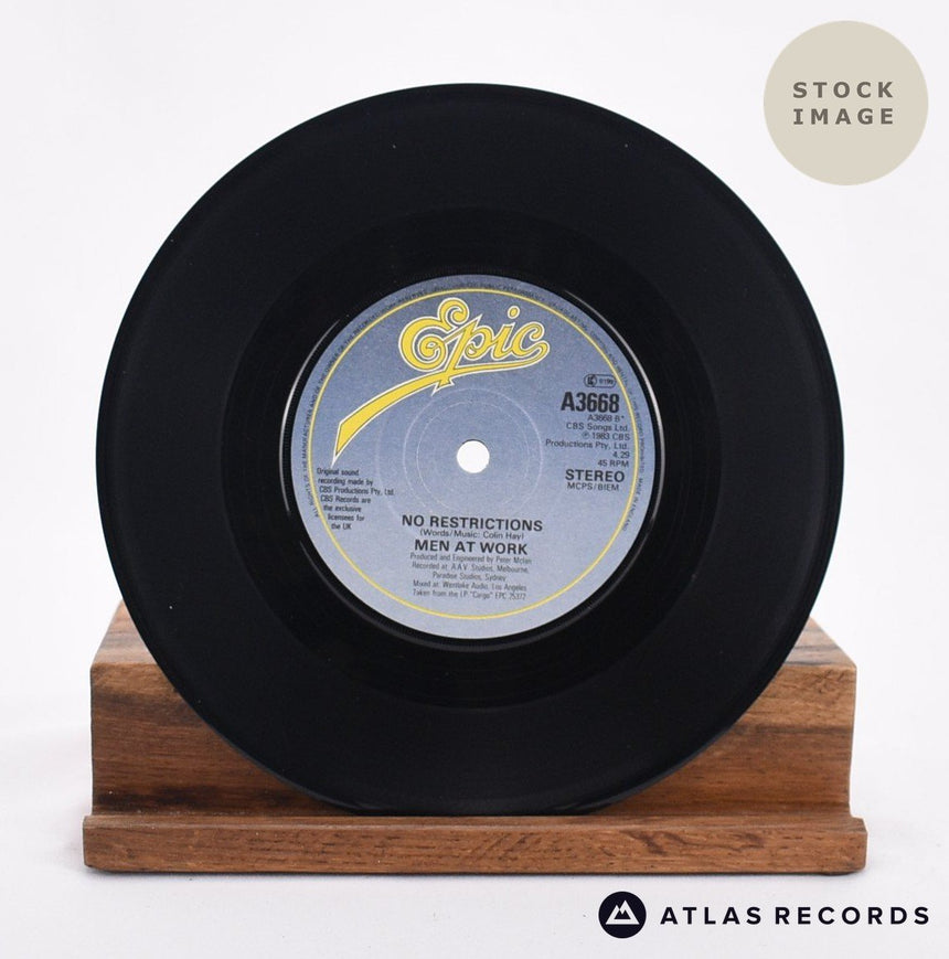 Men At Work Dr. Heckyll & Mr. Jive Vinyl Record - Record B Side