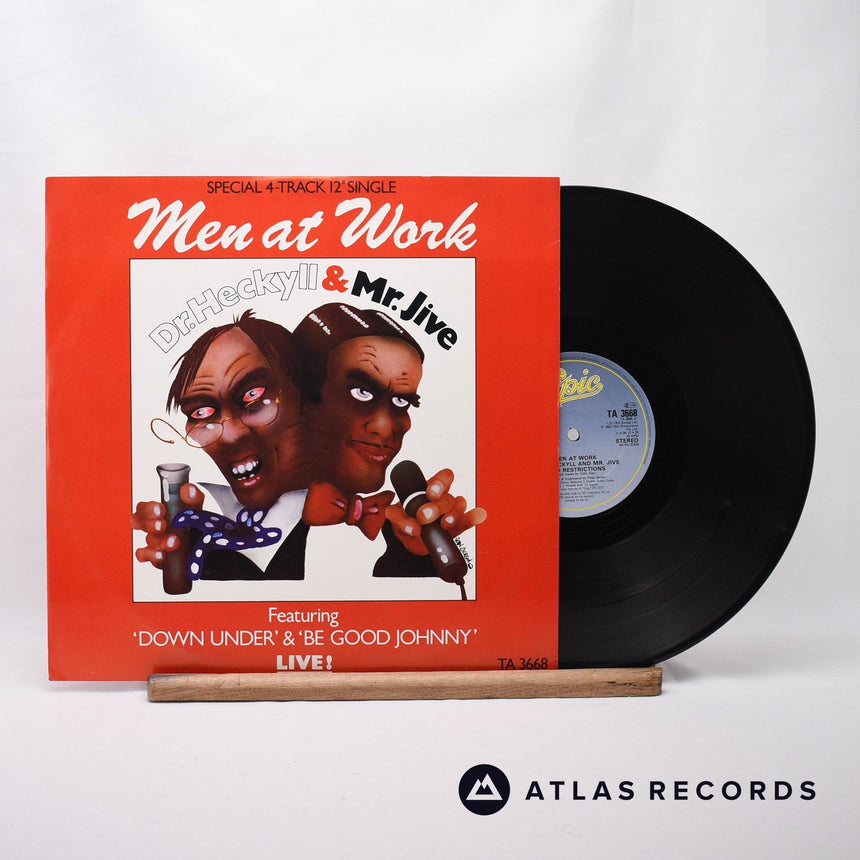 Men At Work - Dr. Heckyll & Mr. Jive - 12" Vinyl Record - NM/EX