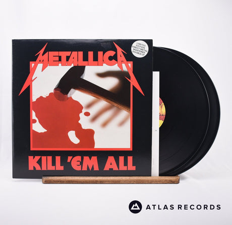 Metallica Kill 'Em All 2 x 12" Vinyl Record - Front Cover & Record