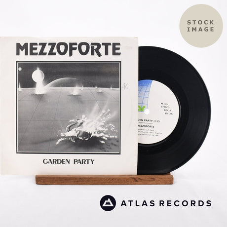 Mezzoforte Garden Party Vinyl Record - Sleeve & Record Side-By-Side