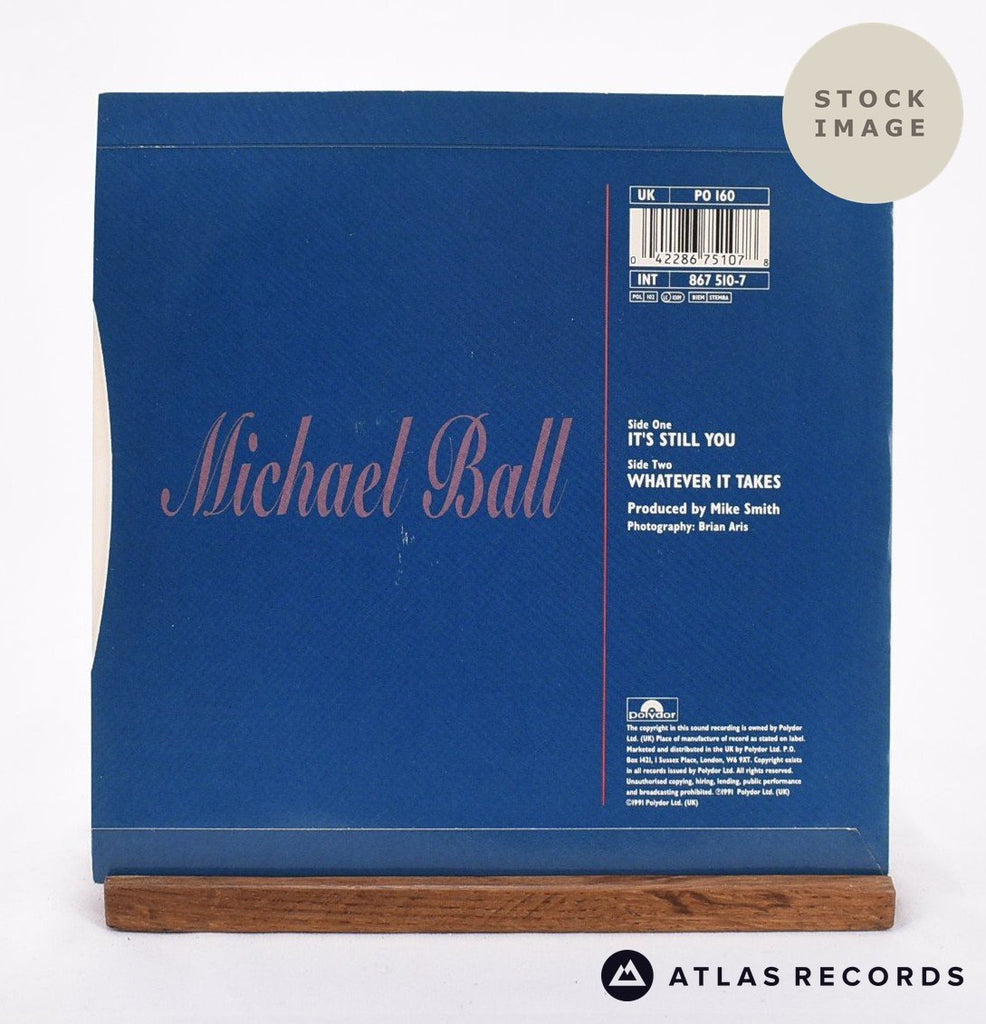 Michael Ball It's Still You Vinyl Record - Reverse Of Sleeve