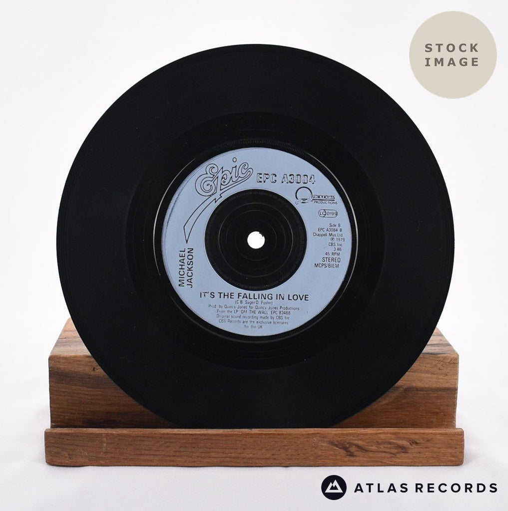 Michael Jackson Billie Jean Vinyl Record - Record B Side