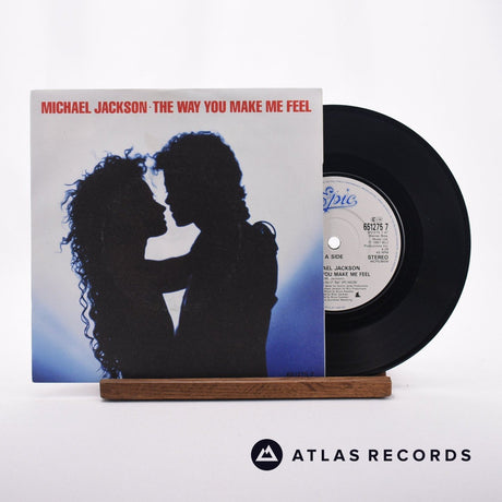 Michael Jackson The Way You Make Me Feel 7" Vinyl Record - Front Cover & Record