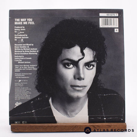 Michael Jackson - The Way You Make Me Feel - 7" Vinyl Record - EX/EX