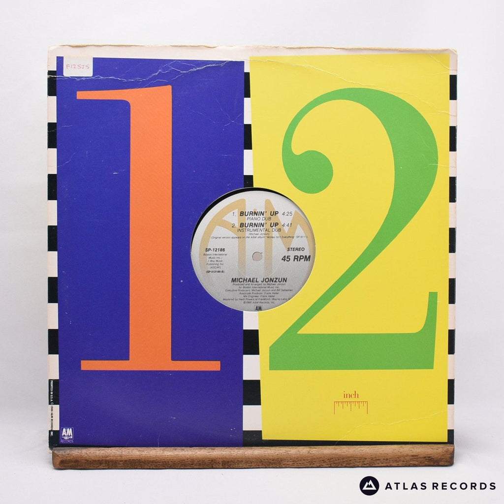 Michael Jonzun Burnin' Up 12" Vinyl Record - In Sleeve