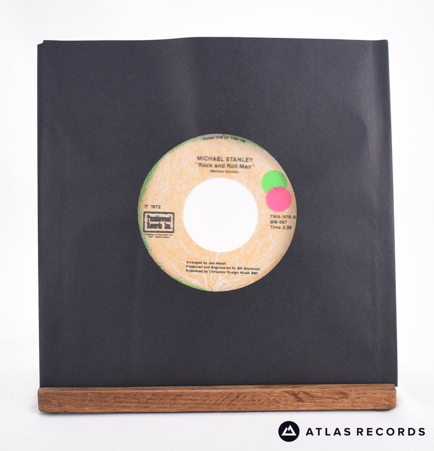 Michael Stanley Rock And Roll Man 7" Vinyl Record - In Sleeve