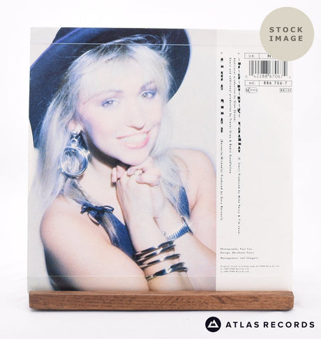 Michaela Strachan H-A-P-P-Y Radio 7" Vinyl Record - Reverse Of Sleeve