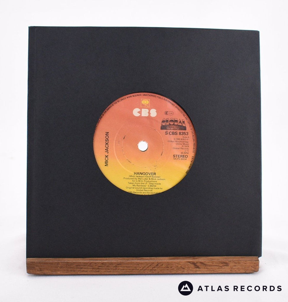 Mick Jackson Hangover 7" Vinyl Record - In Sleeve