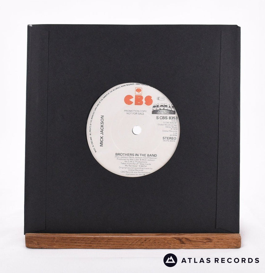 Mick Jackson - Hangover - Promo 7" Vinyl Record - EX