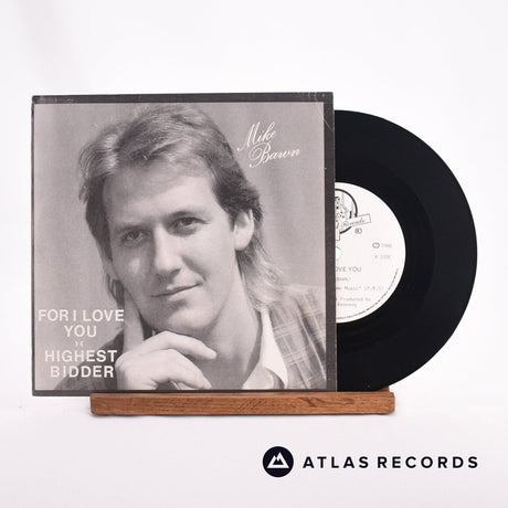 Mike Bawn For I Love You 7" Vinyl Record - Front Cover & Record