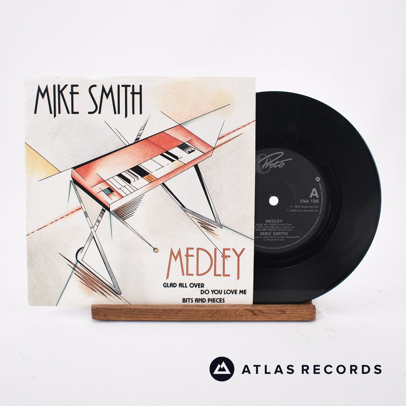 Mike Smith Medley 7" Vinyl Record - Front Cover & Record