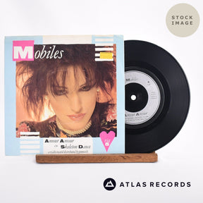 Mobiles Amour Amour 7" Vinyl Record - Sleeve & Record Side-By-Side