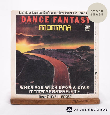 Montana Dance Fantasy 1991 Vinyl Record - Reverse Of Sleeve