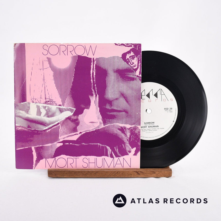 Mort Shuman Sorrow 7" Vinyl Record - Front Cover & Record
