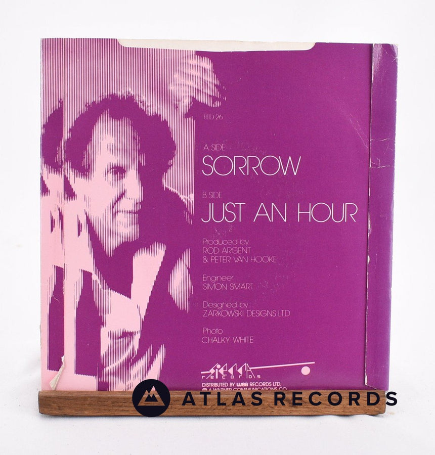 Mort Shuman - Sorrow - 7" Vinyl Record - EX/EX