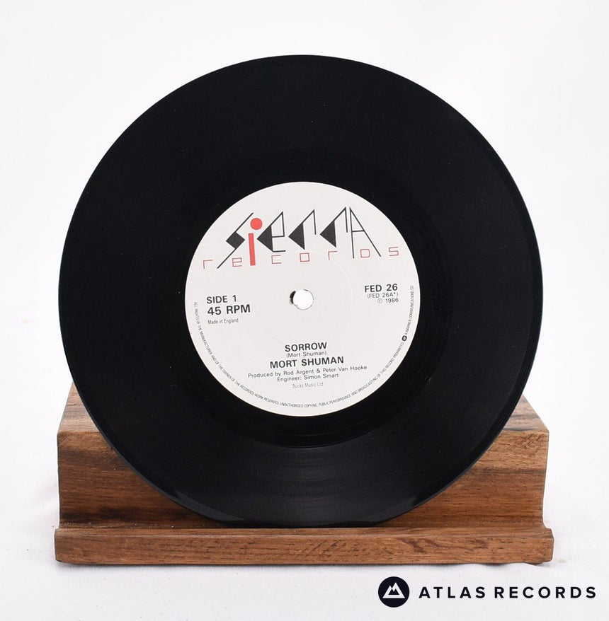 Mort Shuman - Sorrow - 7" Vinyl Record - EX/EX