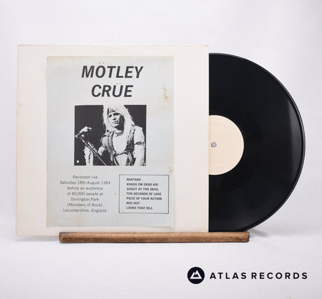 Mötley Crüe Donington Park LP Vinyl Record - Front Cover & Record
