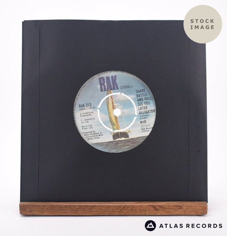 Mud One Night 7" Vinyl Record - Reverse Of Sleeve