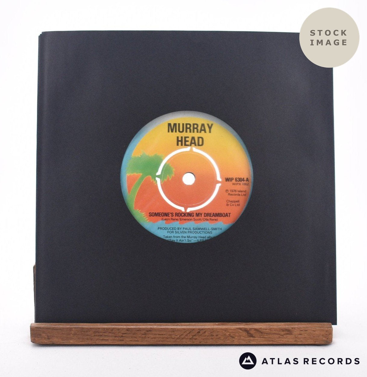 Murray Head Someone's Rocking My Dreamboat 7" Vinyl Record - Sleeve & Record Side-By-Side