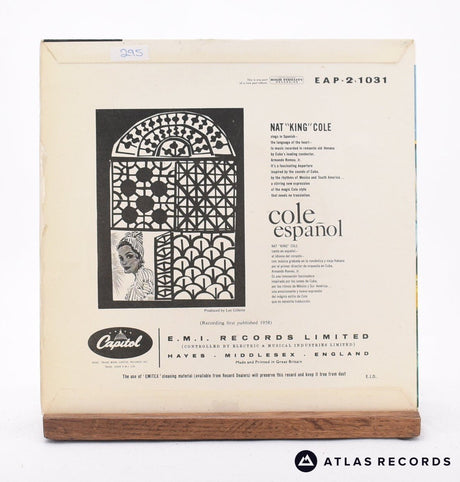 Nat King Cole - Cole Español - 7" EP Vinyl Record - EX/VG+