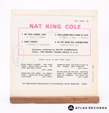 Nat King Cole - My True Carrie Love - 7" EP Vinyl Record - VG/VG+