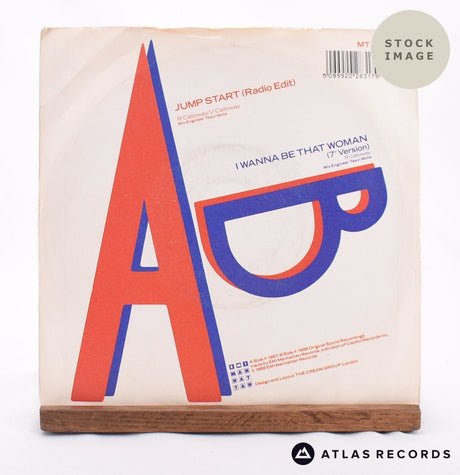 Natalie Cole Jump Start 7" Vinyl Record - Reverse Of Sleeve