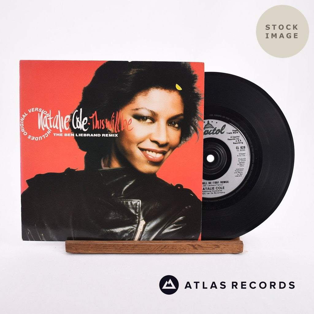 Natalie Cole This Will Be Vinyl Record - Sleeve & Record Side-By-Side