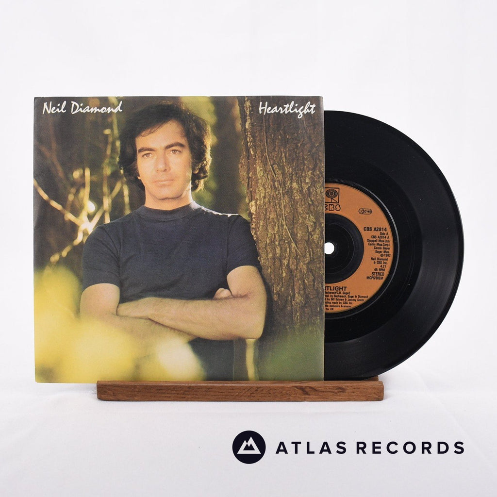Neil Diamond Heartlight 7" Vinyl Record - Front Cover & Record