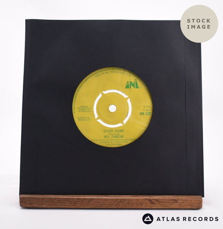 Neil Diamond Song Sung Blue 7" Vinyl Record - Reverse Of Sleeve