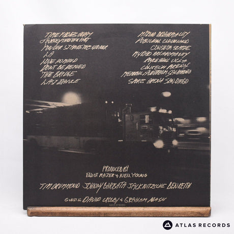 Neil Young - Time Fades Away - Lyric Sheet LP Vinyl Record - NM/EX