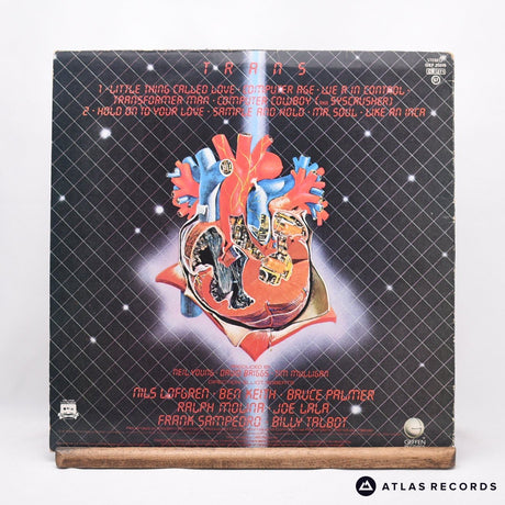 Neil Young - Trans - Lyric Sheet LP Vinyl Record - EX/EX