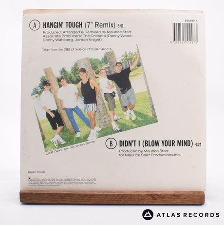 New Kids On The Block - Hangin' Tough (Seven Inch Remix) - 7" Vinyl Record - EX/EX