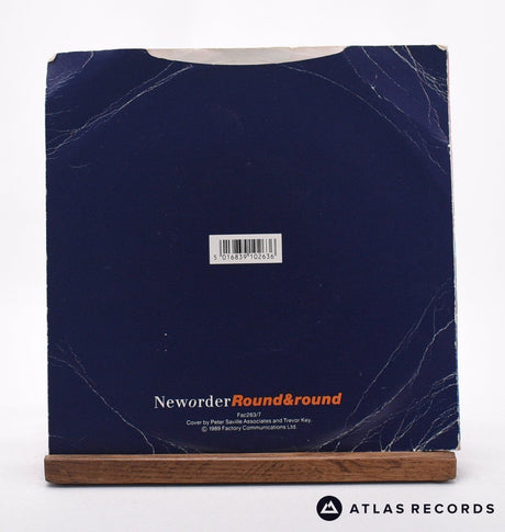 New Order - Round & Round - 7" Vinyl Record - VG+/VG+