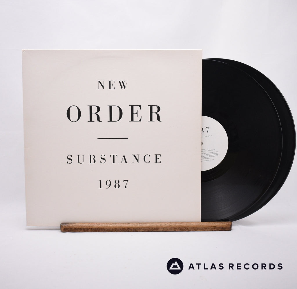 New Order Substance Double LP Vinyl Record - Front Cover & Record
