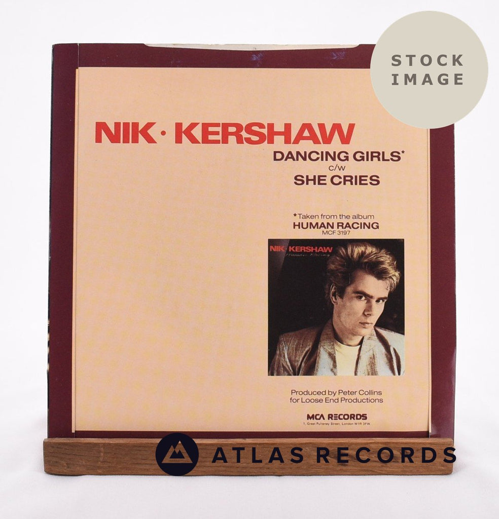 Nik Kershaw Dancing Girls 1990 Vinyl Record - Reverse Of Sleeve