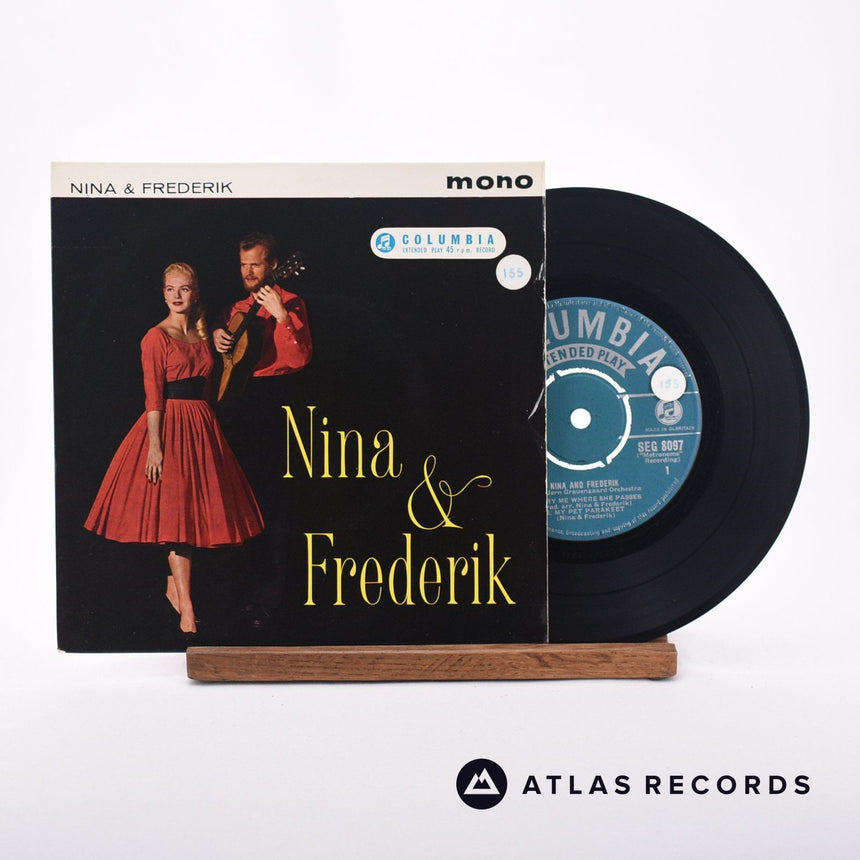 Nina & Frederik Nina & Frederik 7" Vinyl Record - Front Cover & Record