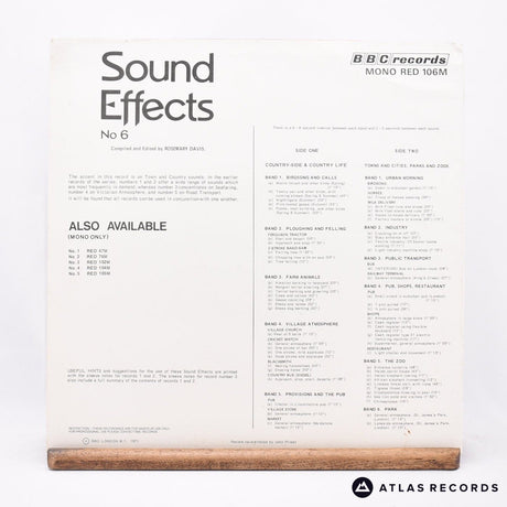 No Artist - Sound Effects No. 6 - LP Vinyl Record - VG+/VG+