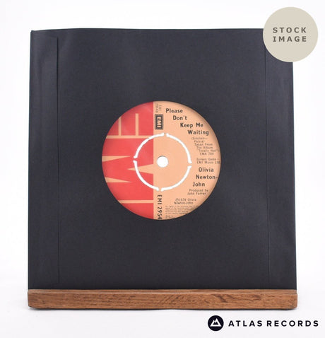 Olivia Newton-John Deeper Than The Night 7" Vinyl Record - Reverse Of Sleeve