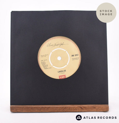 Olivia Newton-John Landslide 7" Vinyl Record - Sleeve & Record Side-By-Side