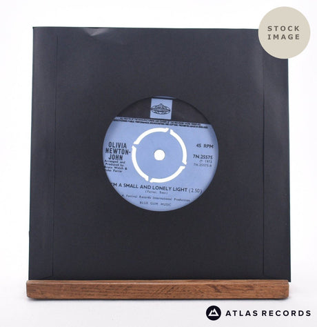Olivia Newton-John What Is Life 7" Vinyl Record - Reverse Of Sleeve